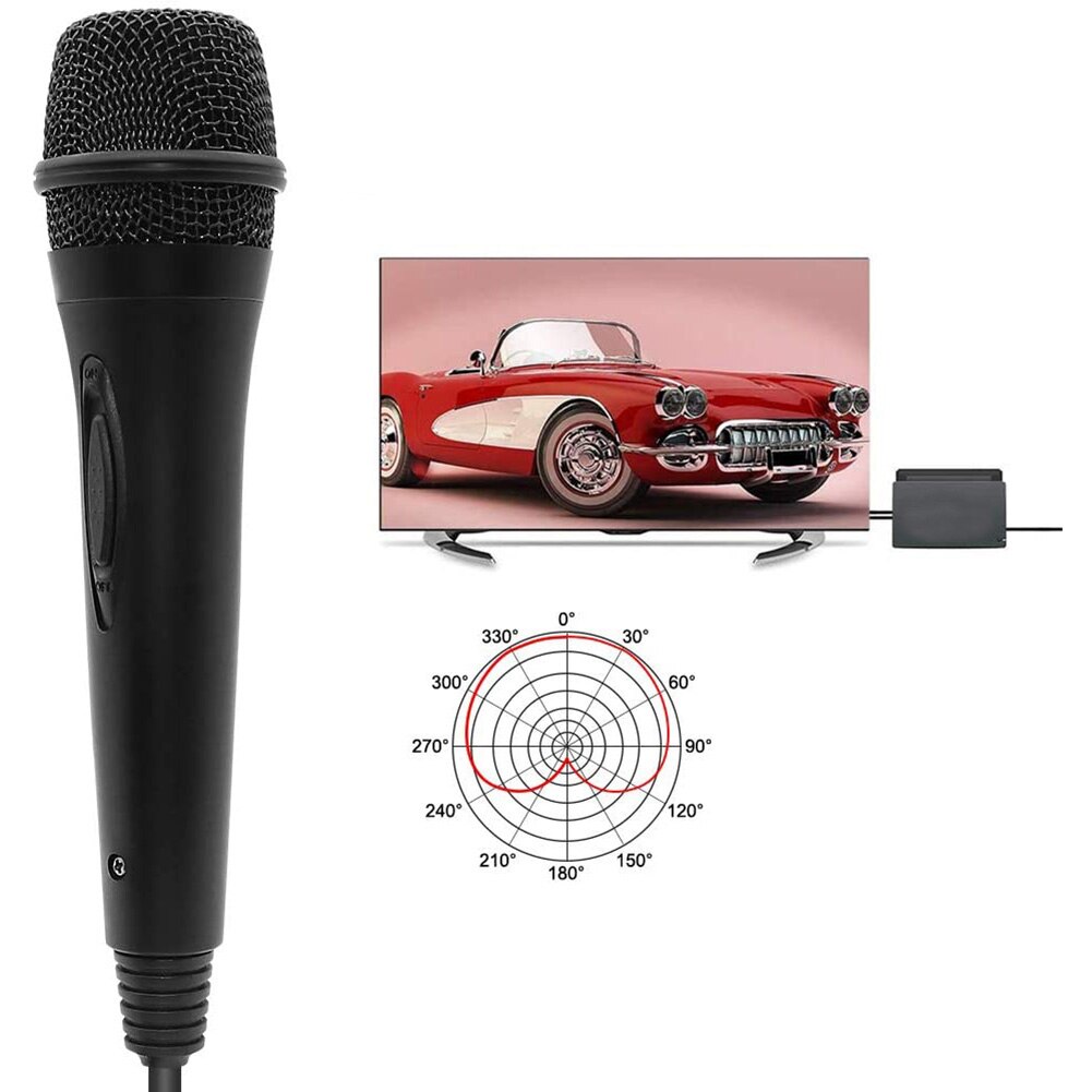Micrófono con cable USB para Nintendo Switch, Nintendo Switch, PS4, PS3, Xbox 360, One PC, Karaoke, chat, red de enseñanza, videoconferencia