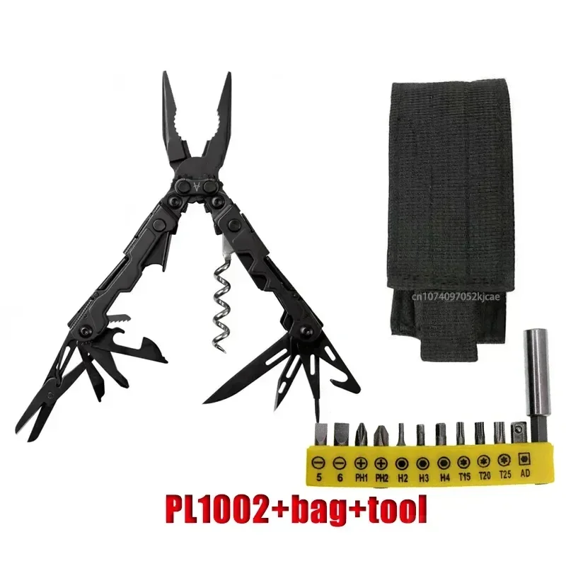 Folding Multitool Pliers Multi-functional Combination Tool Pliers EDC Outdoor Equipment