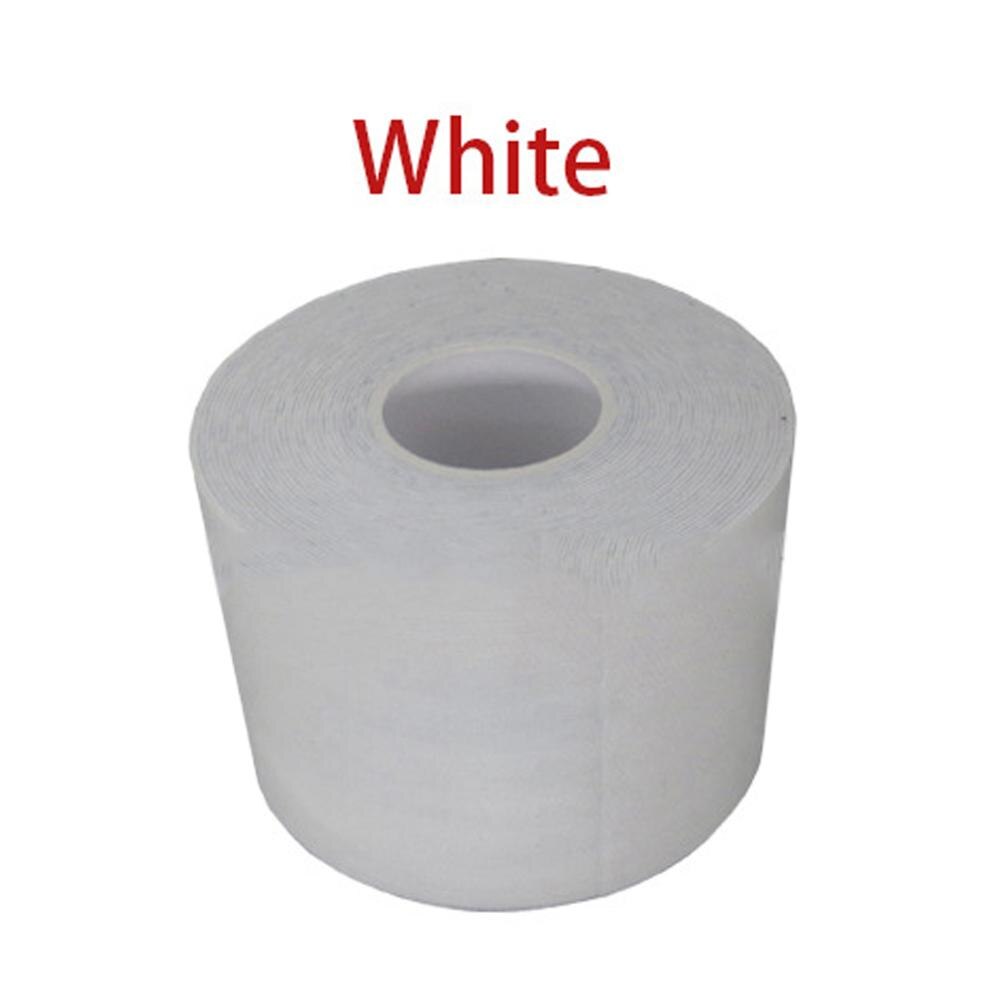 5m impermeável respirável algodão kinesiology fita esportes rolo elástico adesivo muscular bandagem dor cuidados fita joelho cotovelo protetor: WHITE