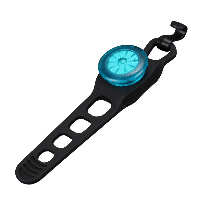 Bicycle Lights accessories Mountain bike night riding riding mini warning light scooter equipment Bicycle taillight LED Lights: blue