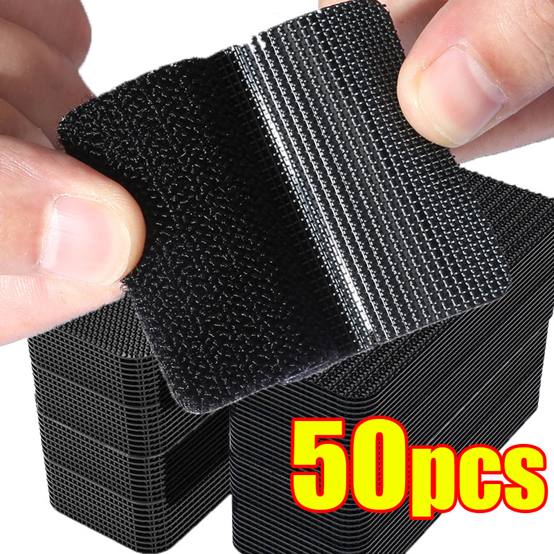 Ruban adhésif Velcro très résistant, attaches auto-adhésives, bande Velcro double face, cravate, ruban de fixation Super à crochets et boucles