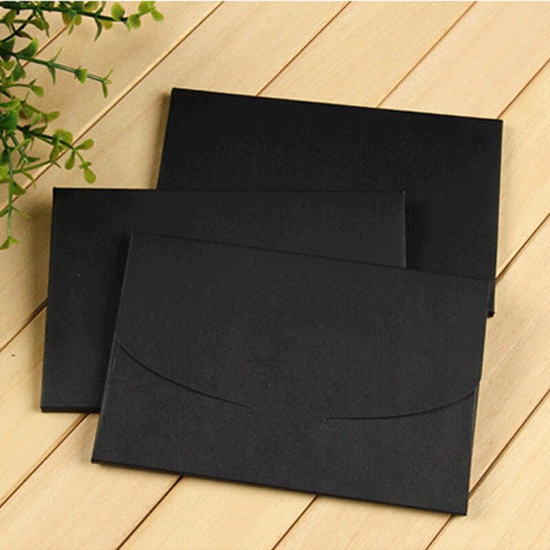 10pcs Kraft paper Envelope Box Window Bag Invitation Cards Packaging Wedding Party Favor Storage Bag