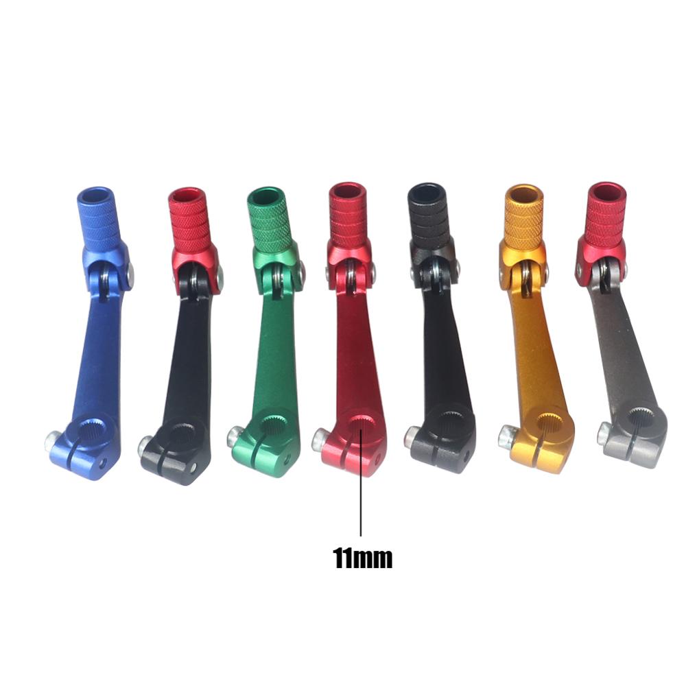 Folding CNC Aluminum Gear Shift Lever Gear Shift Lever For Kayo T2 T4 T4L ATV Dirt Bike Pit Bikes Gear Lever Motorcycle