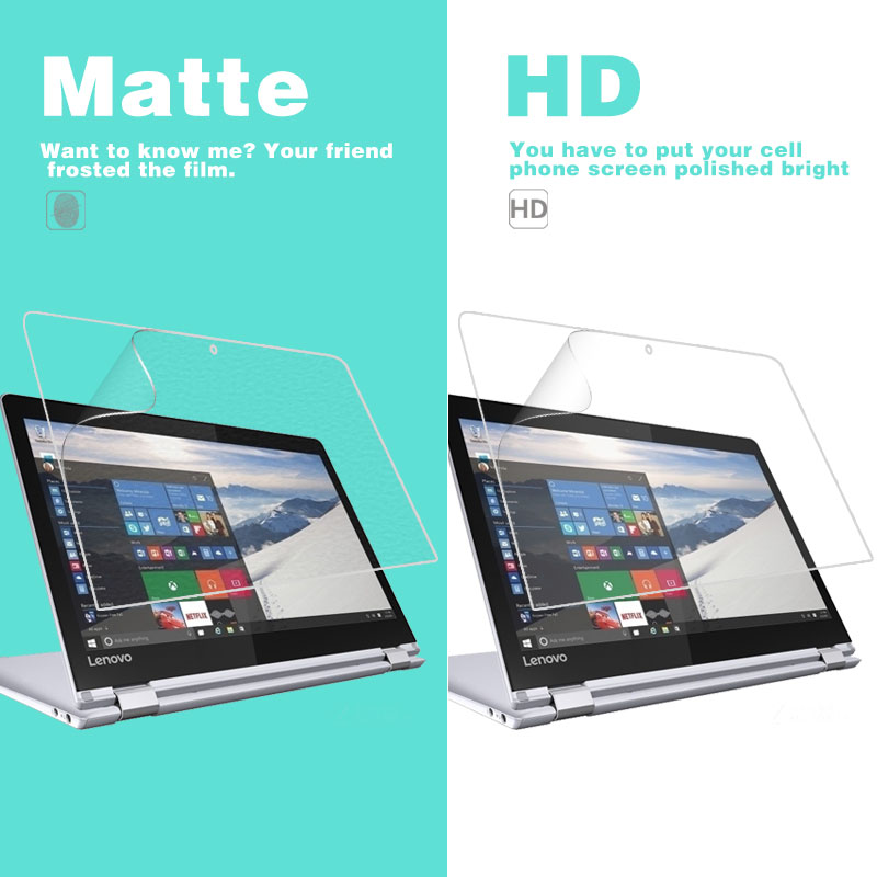 Anti-Vingerafdruk Matte Film Voor Lenovo Yoga 710 11 11.6 In Hd Clear Glossy Film Voor Lcd Screen Protector film + Reinigingsdoekje