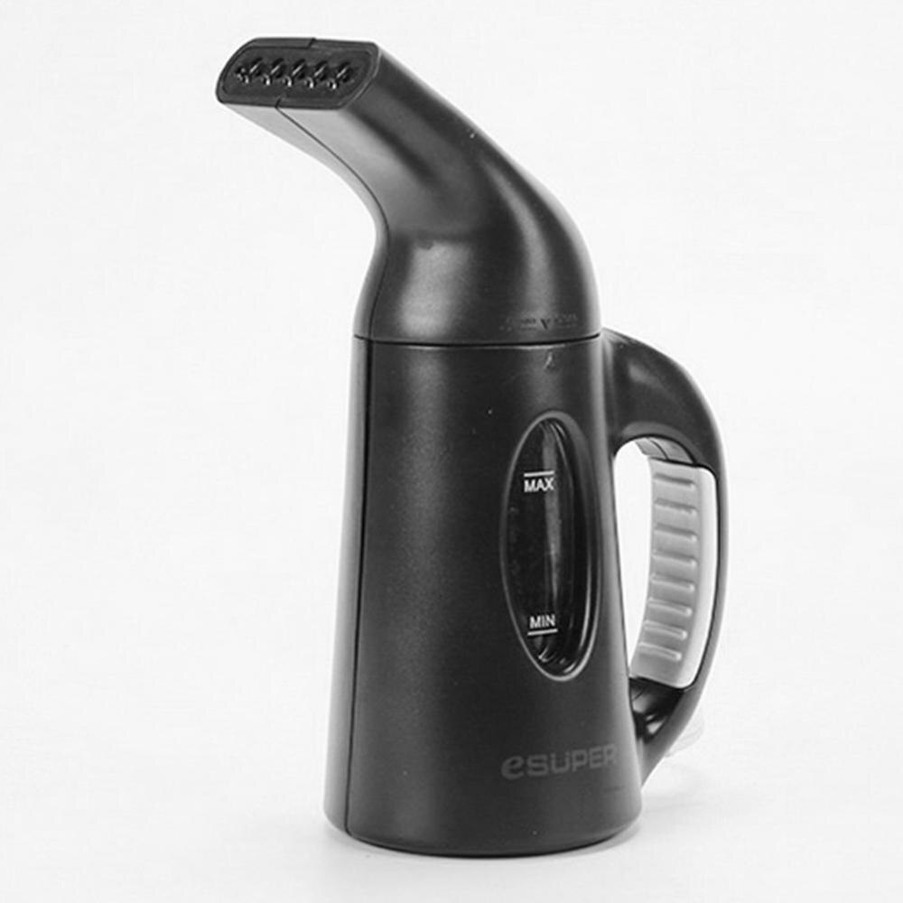 Handheld small household steam ironing machine portable ironing machine iron electric clothing cleaner clothing steamer brush: black