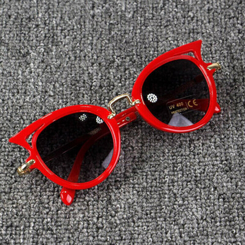 Kids Zonnebril Stijlvolle Baby Frame Kinderen Outdoor Bril: Rood