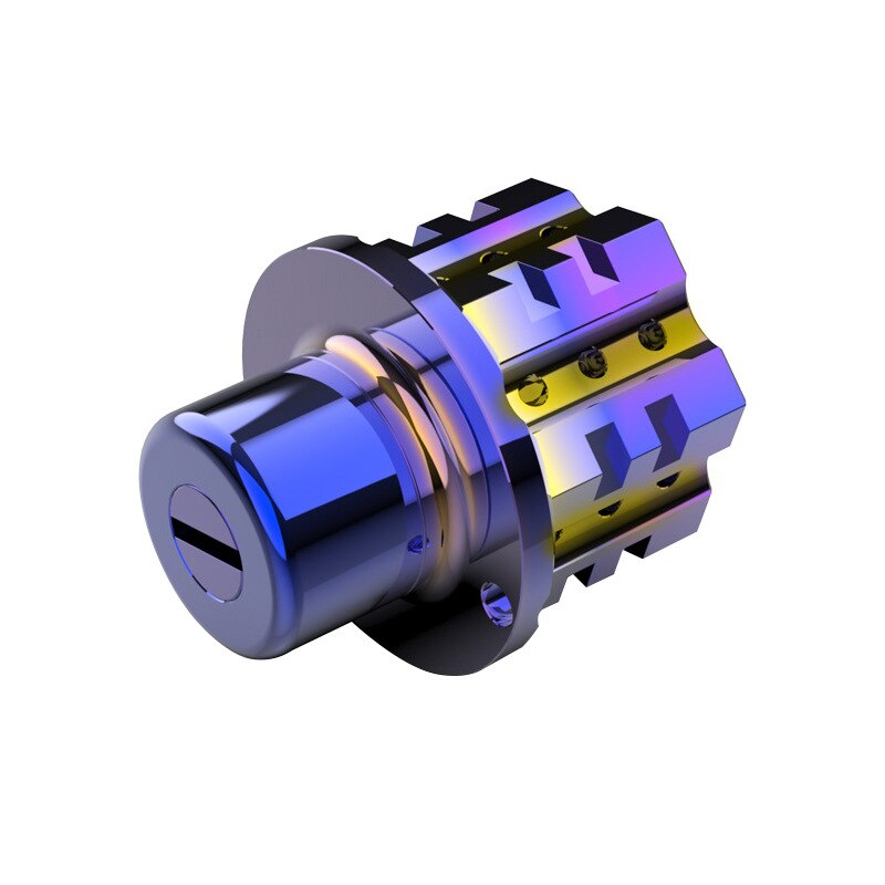 Key Cover Universal Motorcycle Modified Crective CNC Keychain Decorative Modification Parts Titanium Alloy Key Head Covers: type A