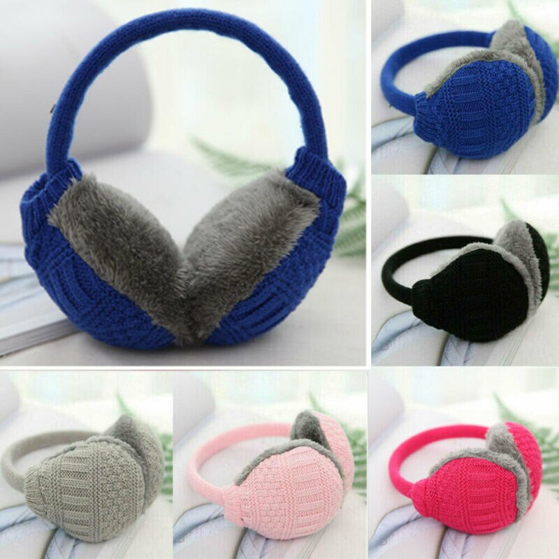 Ear Muffs Winter Ear warmers Knitted Fleece Earwarmer Mens Womens the Head Band