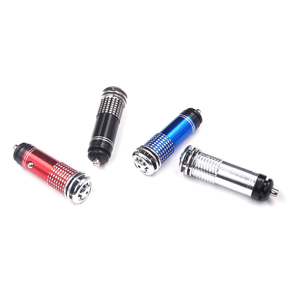 Mini Auto Car Fresh Air anion Ionic Purifier Oxygen Bar Ozone Ionizer cleaner Vehicle Air Freshener With Blue Light Decorations