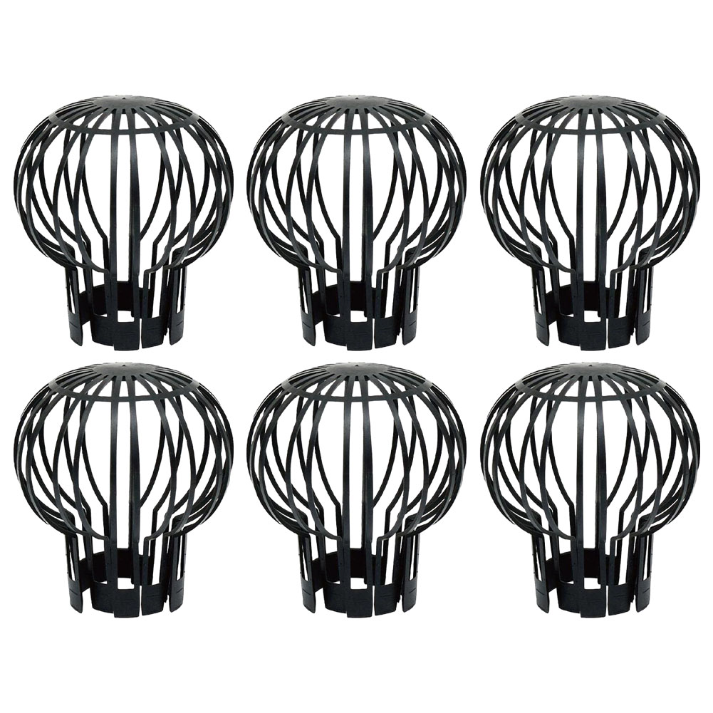 2/4/6 Stuks Down Uitloop Filter Goot Guard Puin Vuil Protector Outdoor Afvoer Cover Goot Blok voor Stoppen Verstopping Bladeren
