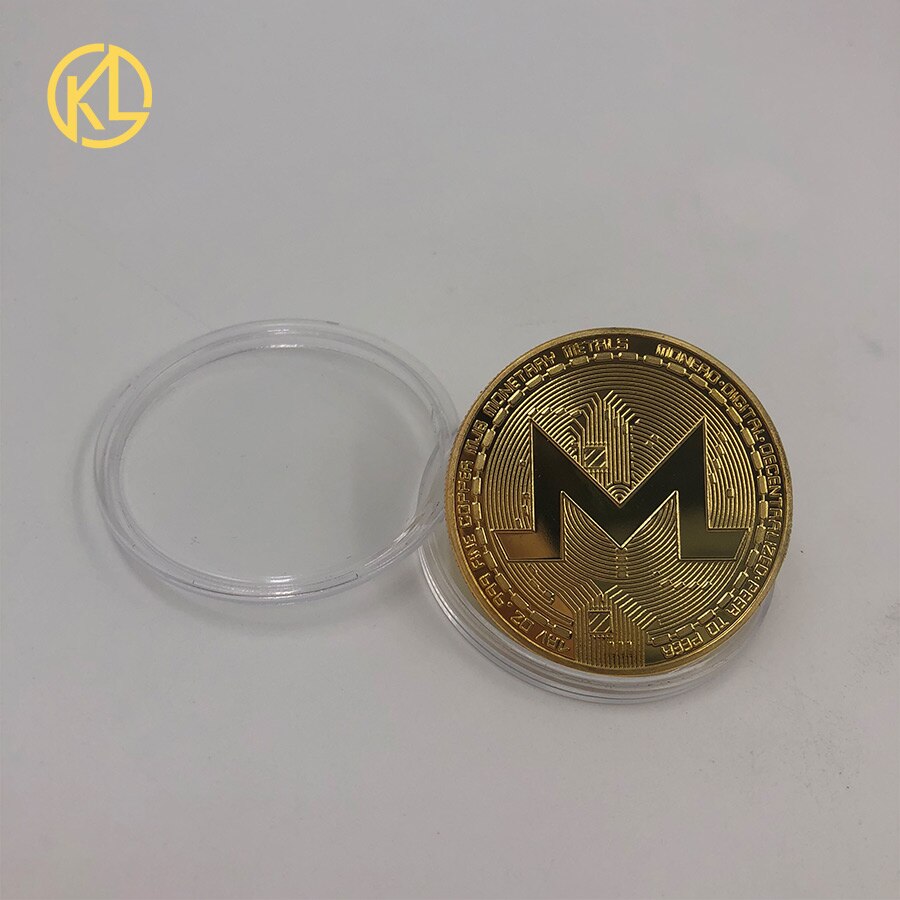 CO012 Gold Plated Ethereum Classic Coin Commemorative Coin Art Collection Physical Metal Imitation Home Party Decoration: CO-014-1