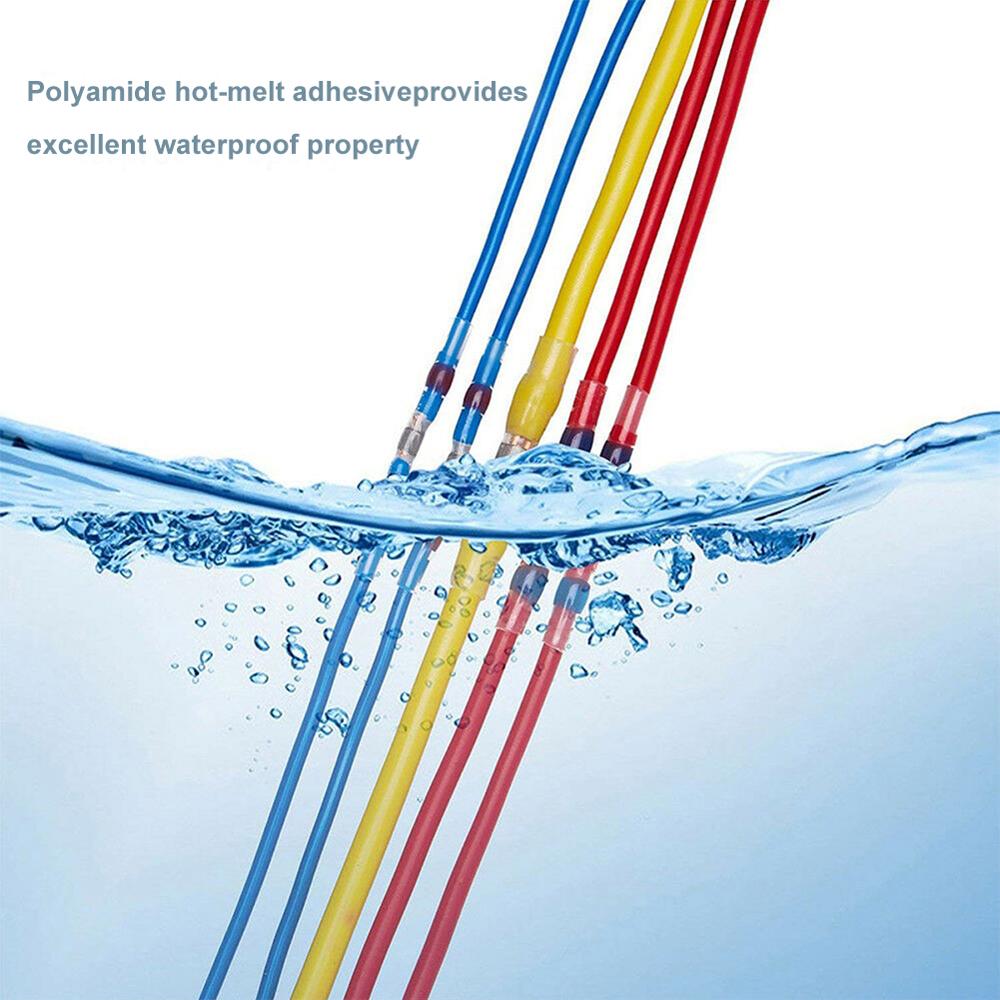 500PCS Waterproof Solder Seal Wire Connectors - Heat Shrink Solder Butt Solder Connector Kit - Automotive Marine Insulated