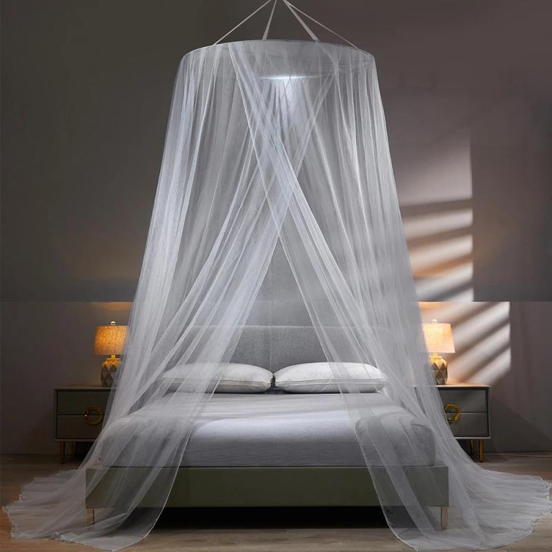 2x2.2m No Installation Hanging Dome Mosquito Net P... – Grandado
