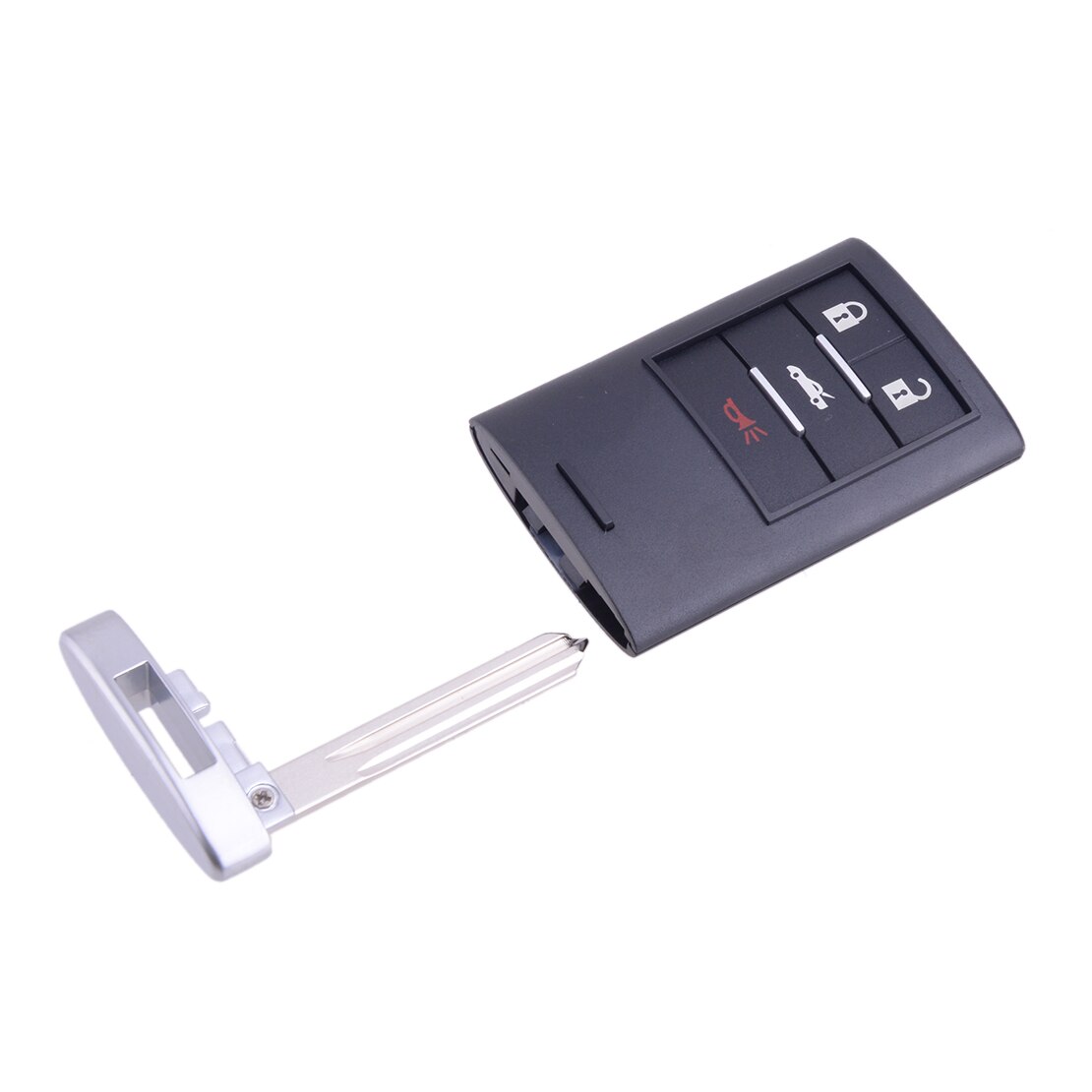 2Pcs 4 Buttons Remote Key Fob Shell Case M3N5WY7777A Fit For Chevrolet Corvette Cadillac XLR Car Accessories