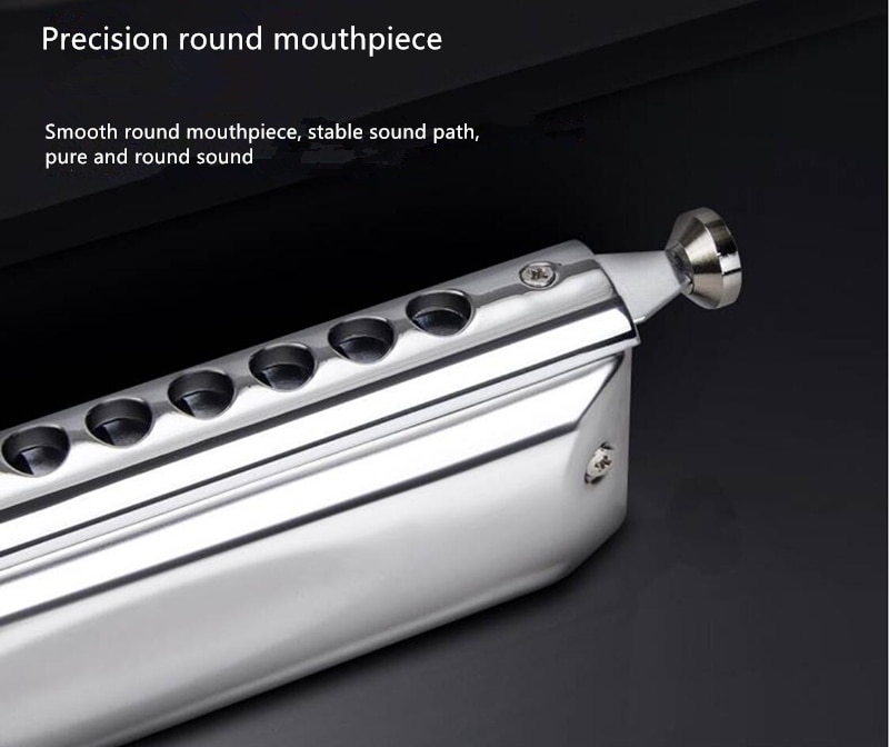 T1040 Upgraded Easttop Chromatic Harmonica 10 Hole Harp Armonica Cromatica Mouth Ogan gaita musical instrument