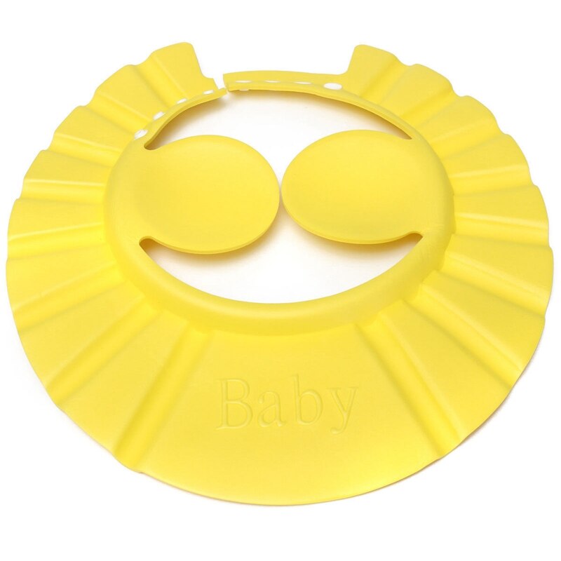 1 pièces bébé shampooing bain bonnet de douche jaune & 1 ensemble bébé coupe-ongles Rechargeable, sûr coupe-ongles électrique