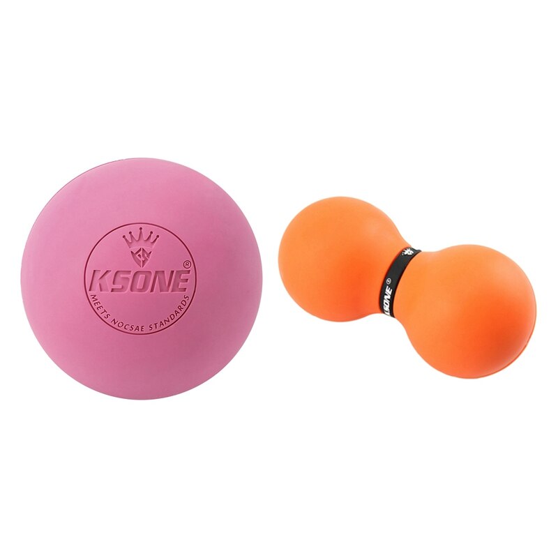 Ksone massageball 6.3cm, faszienball, lacrosseball 5 mit muskelentspannung, massageball in erdnussform 5: Default Title