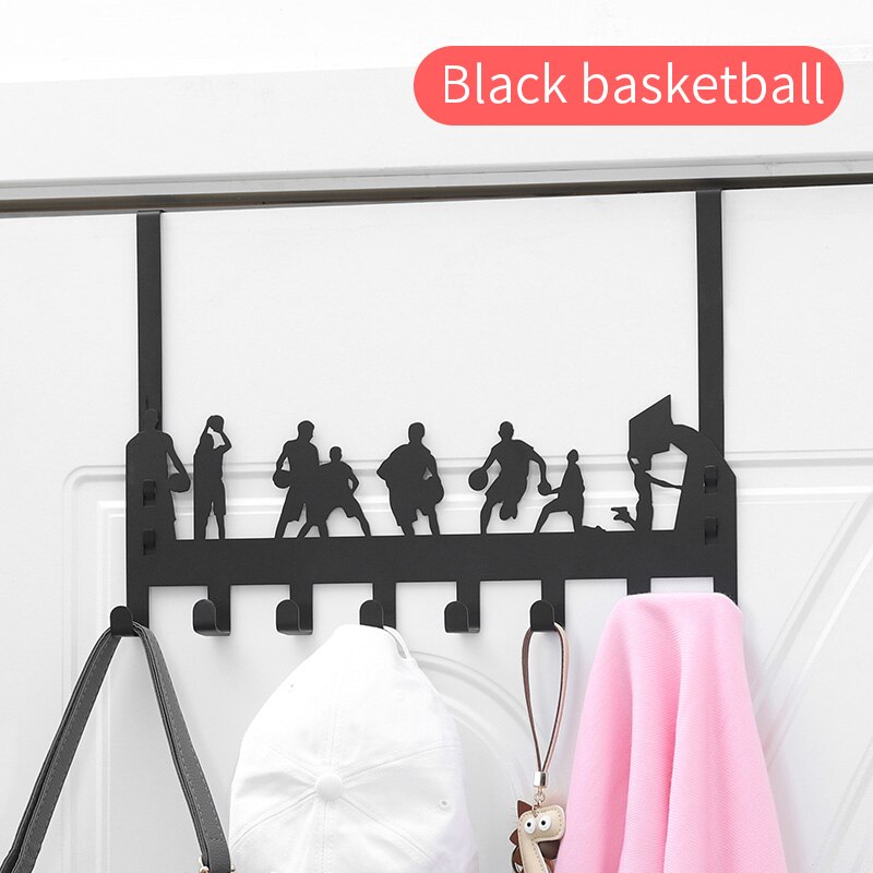 Achterdeur haak hanger deurhanger opbergruimte spijkervrij en spoorvrij mute rack gratis ponshaak gereedschap: 11