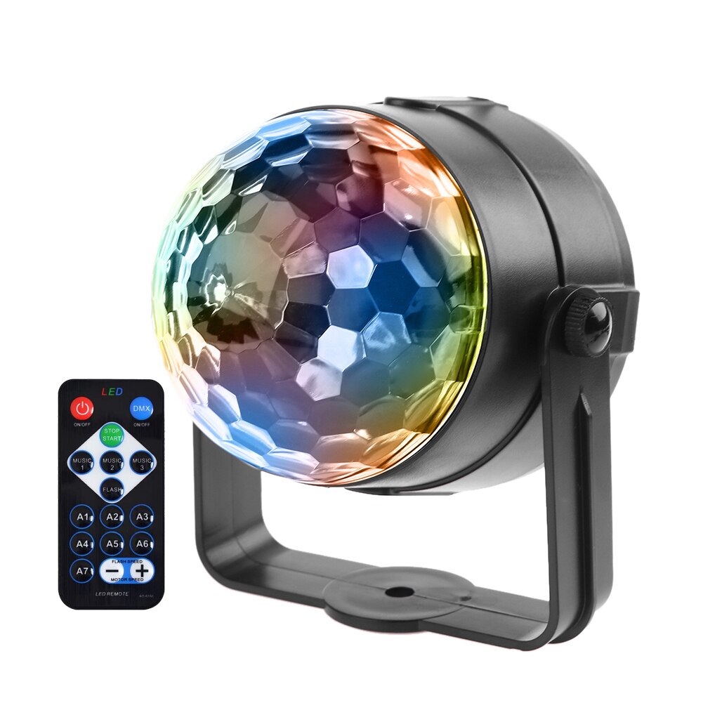 LED RGB Magic Ball Light Durable Practical Multi-f... – Grandado