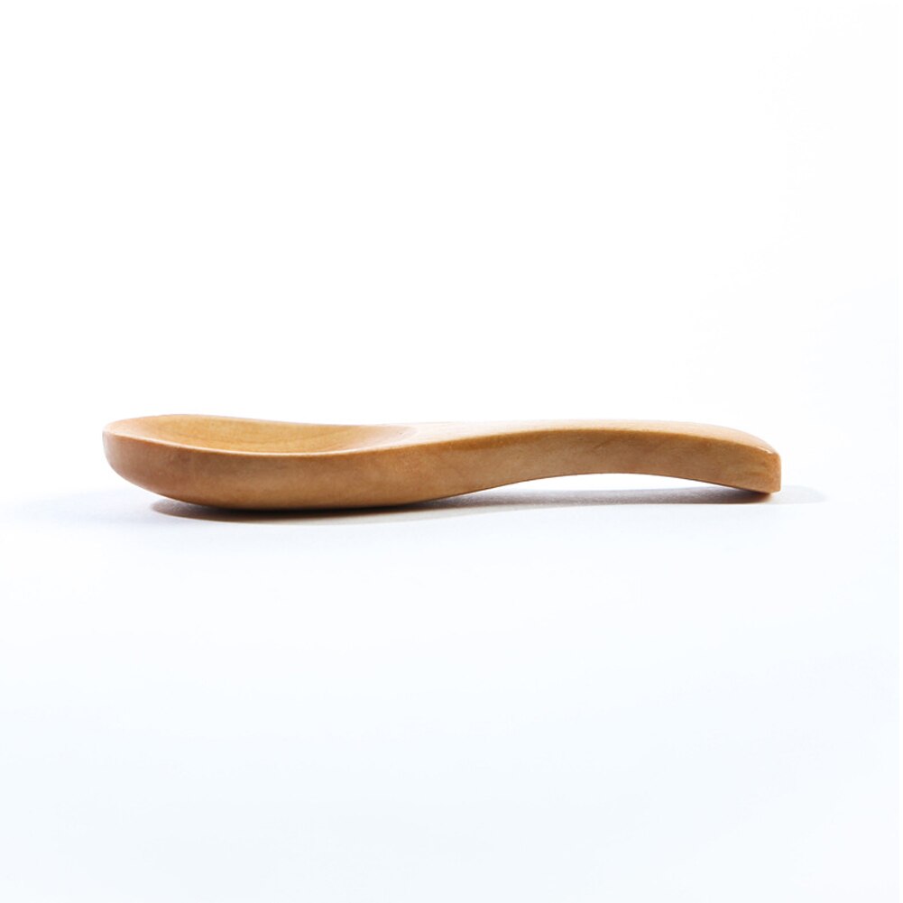 Mini cuillère à condiments en bois, glace, café, thé, cuillère à sucre, cuillères en bois de sel, outils de cuisine, couverts, Gadgets de cuisine
