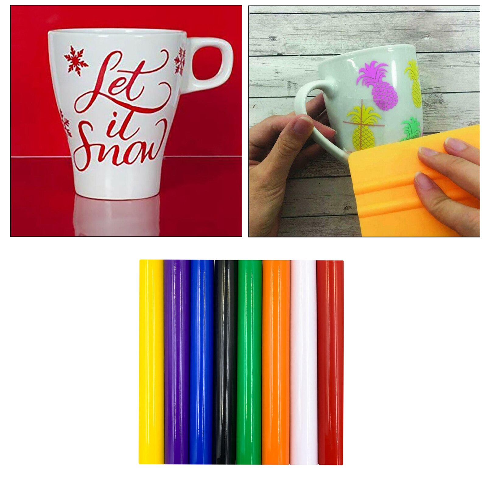 Permanente Zelfklevende Transfer Roll Vinyl Platen Windows Decals