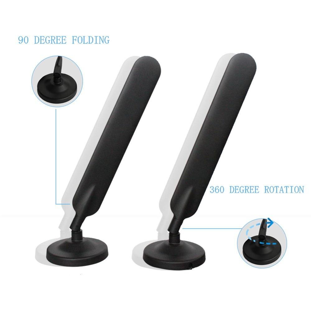 Antena omnidireccional de cuchilla universal 3G/4G/LTE 10dBi (Antena + Base)