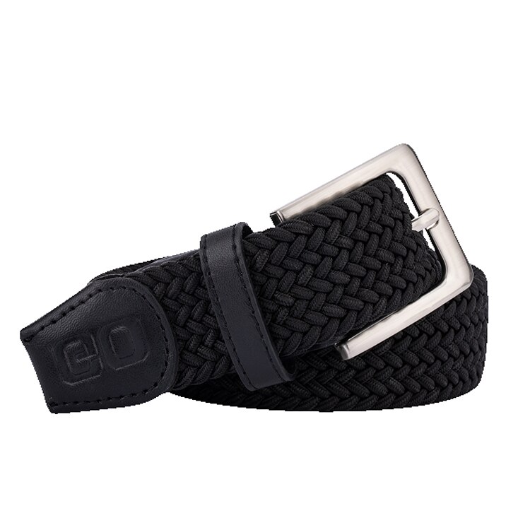 Golf Riem Mannen Geavanceerde Riem Mannen Elastische Pin Gesp Riem Mannen Non-Gesp Riem: black / Xl