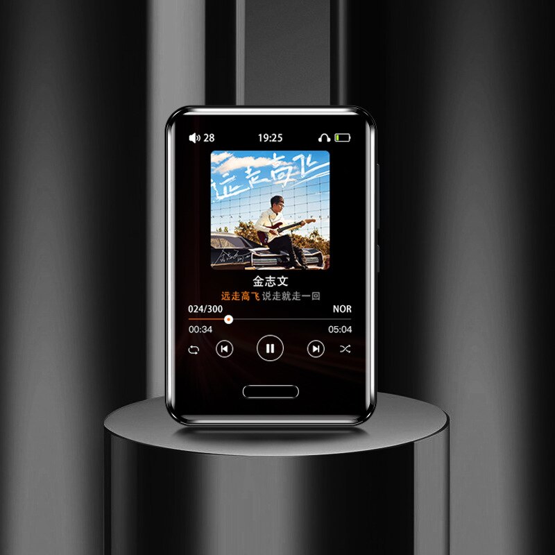 KLW-REPRODUCTOR DE vídeo y música Mp3 MP4, pantalla táctil a Color TFT de 2,8 pulgadas, sin pérdidas, Altavoz Bluetooth incorporado, memoria Flash, Radio FM