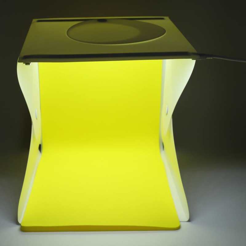 Tragbare Softbox Fotografie Zelt Kunststoff für Schießen Kleine Schmuck Schießen Objekte Schießen Produkte