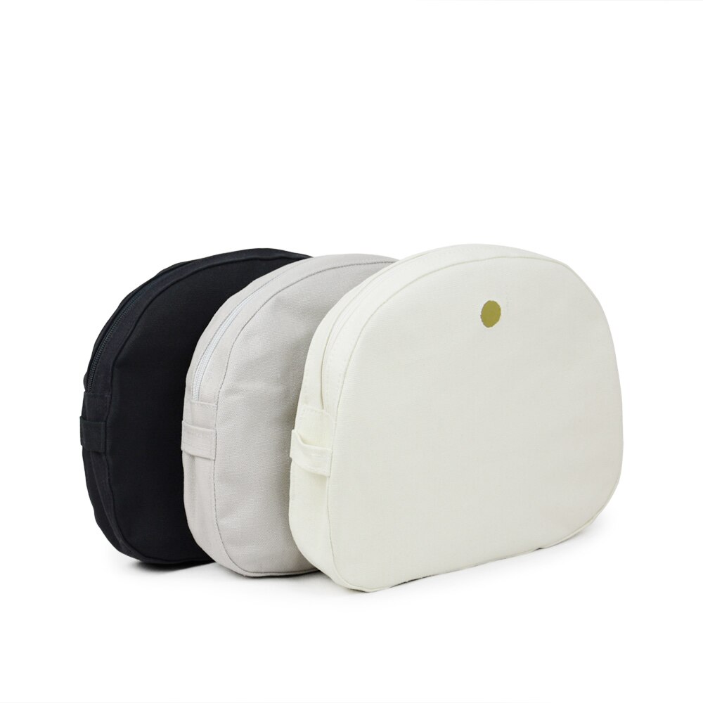 Tanqu lona forro de tecido para omoon luz obag bolso interno cor pura revestimento à prova dwaterproof água inserção organizador para lua bebê o saco