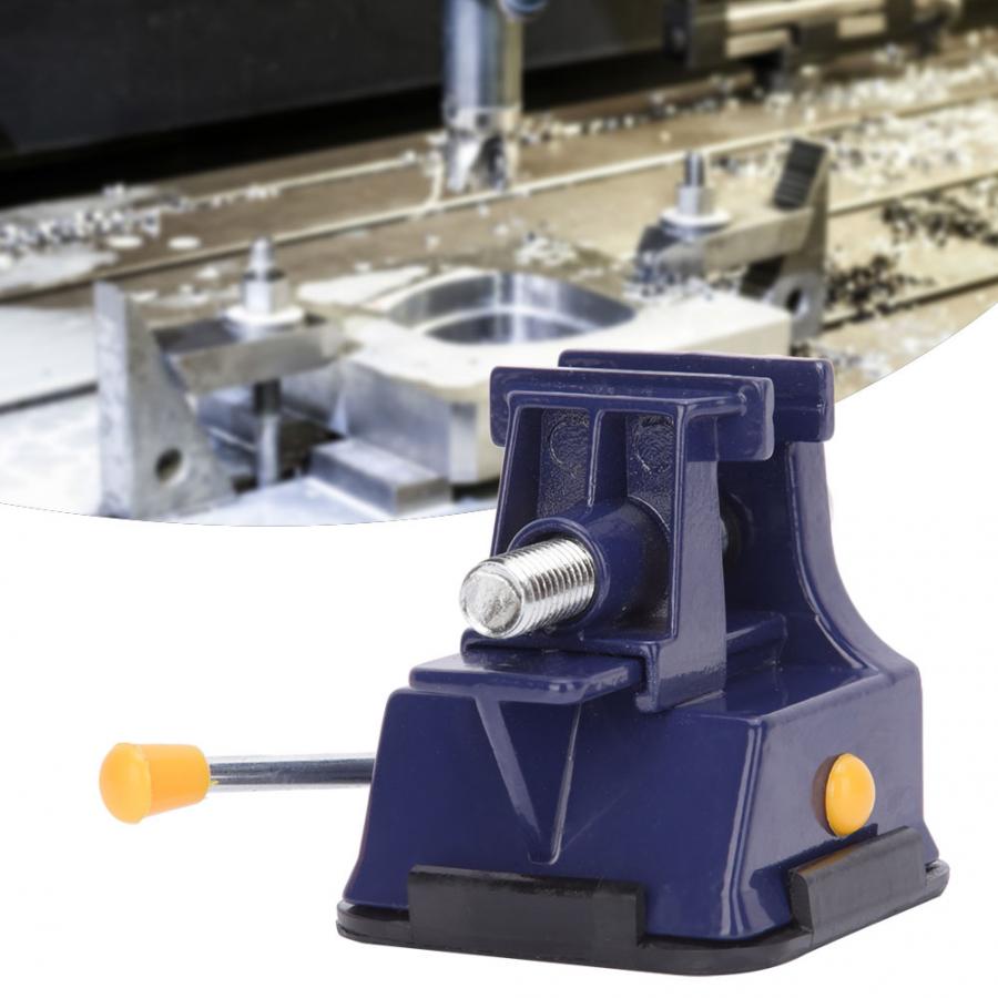 Aluminiumlegering mini bänk skruvstäd multifunktionell hushålls sug typ maskin skruvstäd