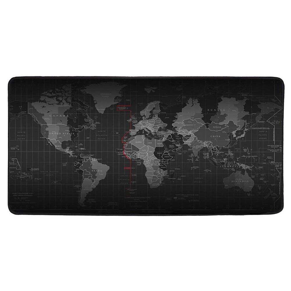 Large Gaming Mouse Pad Gamer World Map Mousepad Anti-slip Mause Pad Office Desk Mat Big Computer Mouse Mat Game Keyboard Pad