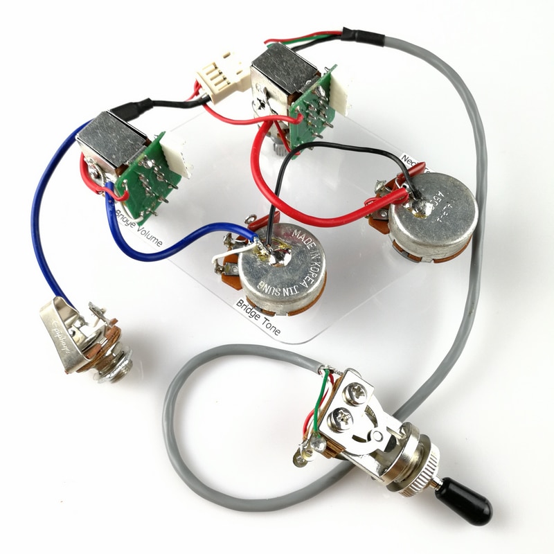 1 Set Lp Standaard Probucker Alnico Elektrische Gitaar Humbucker Pickups Met Pro Kabelboom Voor Epi Gold Cover