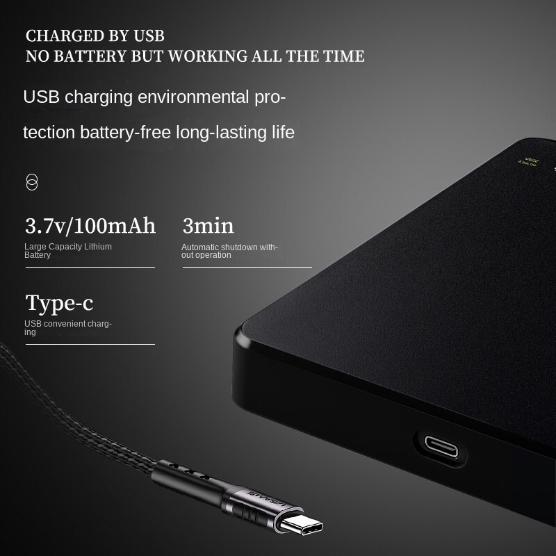 Coffee Electronic Scale Timing Pour-over Coffee Scale USB Charging LED Screen Italian Coffee Scale Kitchen N