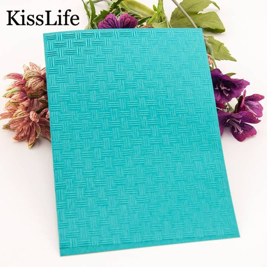 1 Pack Fence Plastic Template Embossing Folders for Scrapboking Card Making Christmas Thanksgiving Decors