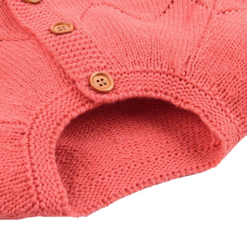 Children Kids Sweater Autumn Coat Baby Girl Boy Cardigan Hollow Casual Outerwear Coat Season