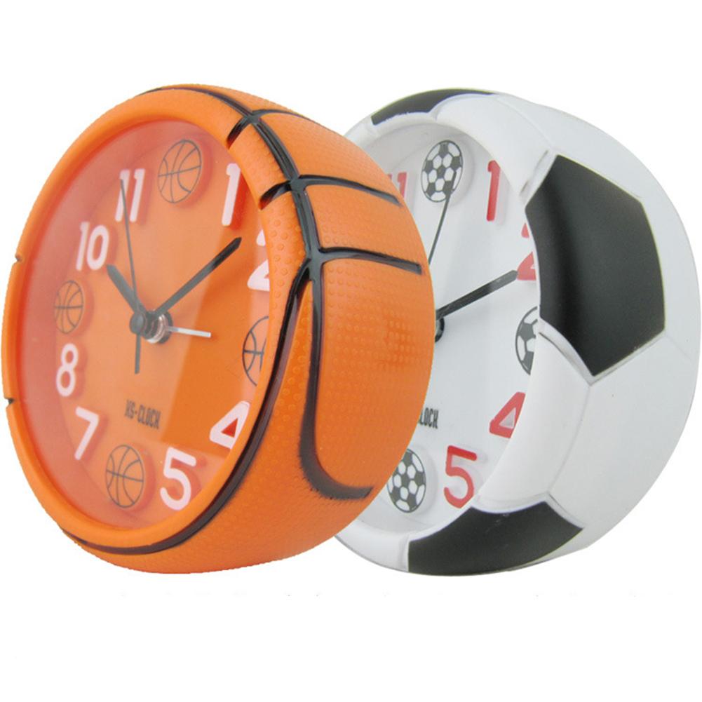 Reloj despertador 3D para baloncesto, fútbol, deporte, despertador Digital estéreo, reloj de mesa para habitación de estudiantes y niños,