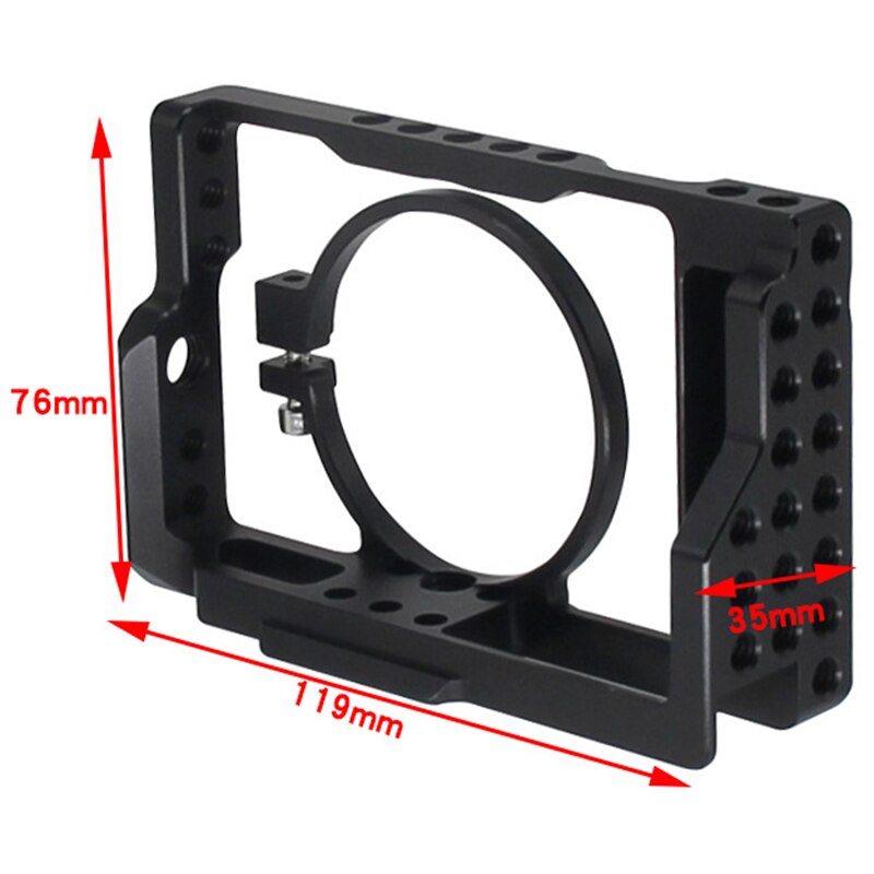 Rx100 Iii(M3) Iv(M4) V(M5) Camera Cage For Sony Rx100 Iii(M3) Iv(M4) V(M5) Dslr Camera Case Camera Rig Cold Shoe