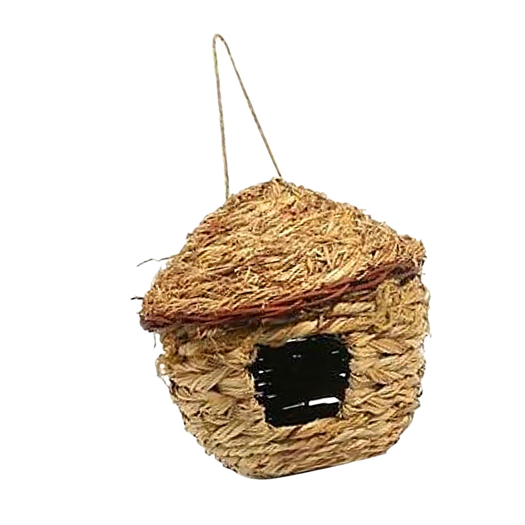 Bird Nest Breeding Nest Bird Box Wild Grass Weave Canary Finch Budgie House