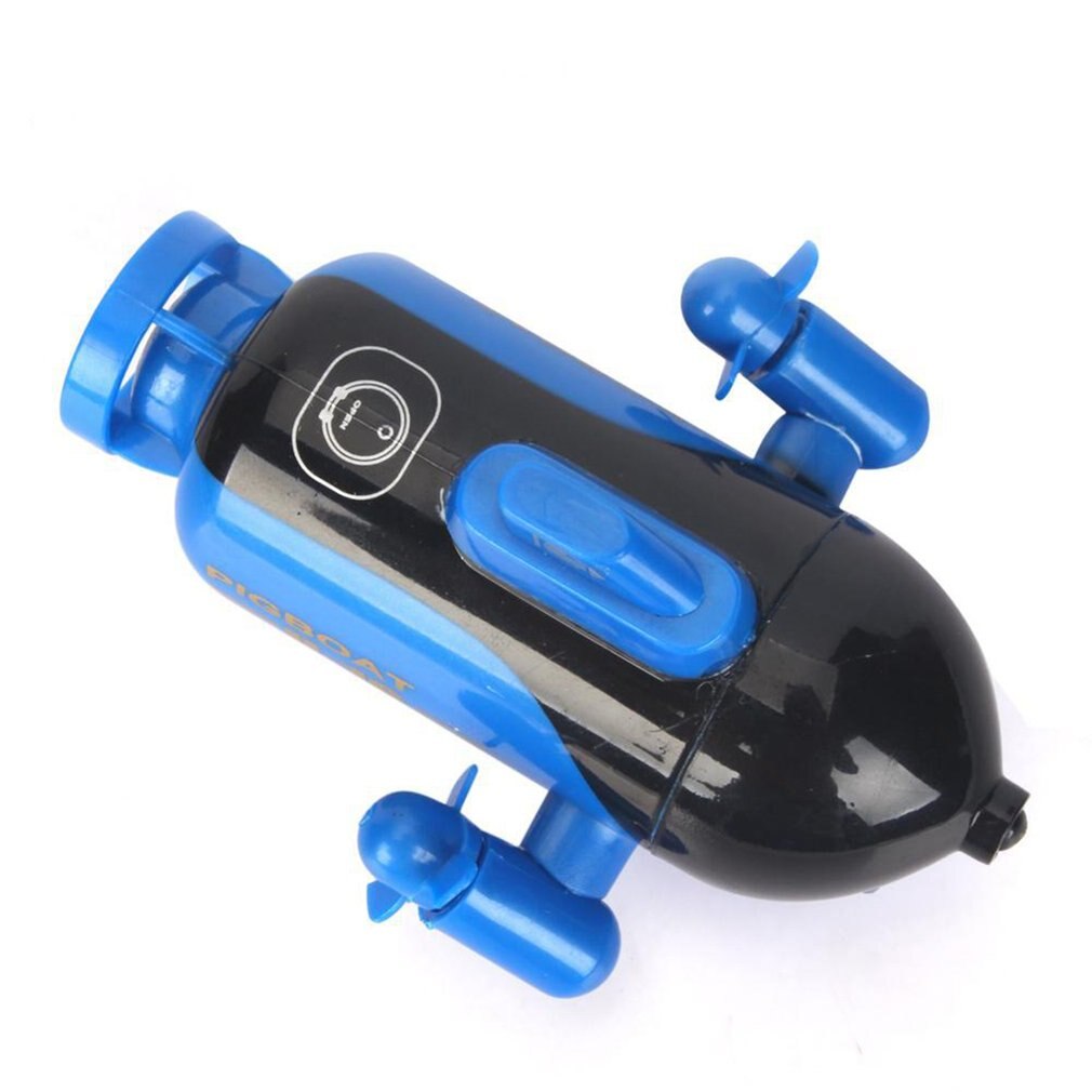 Mini Radio Racing RC Submarine Remote Control Boat Toy With LED Light Light RC Toy Colors Waterproof Model Toy