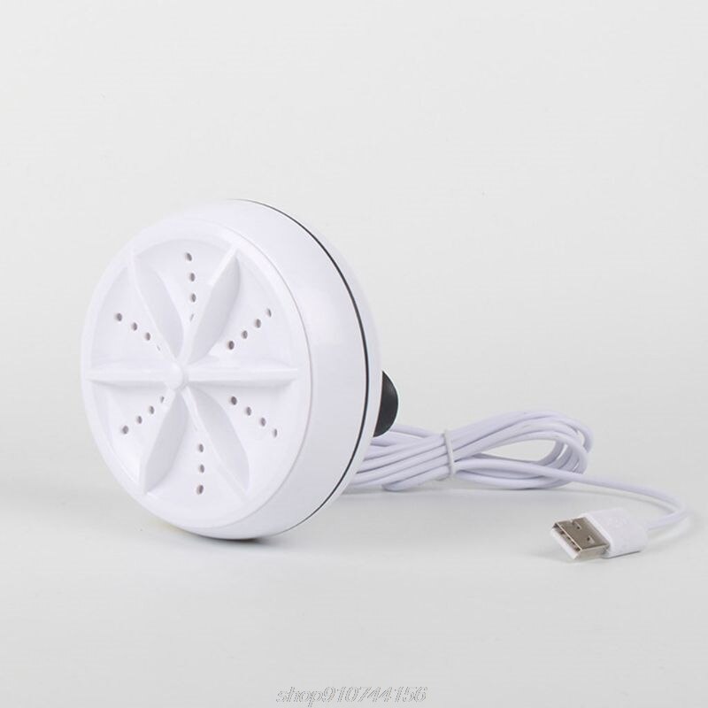 Mini Travel Portable Ultrasonic Turbo Washer USB Charging Personal Laundry Rotating Washing Machine N13 20