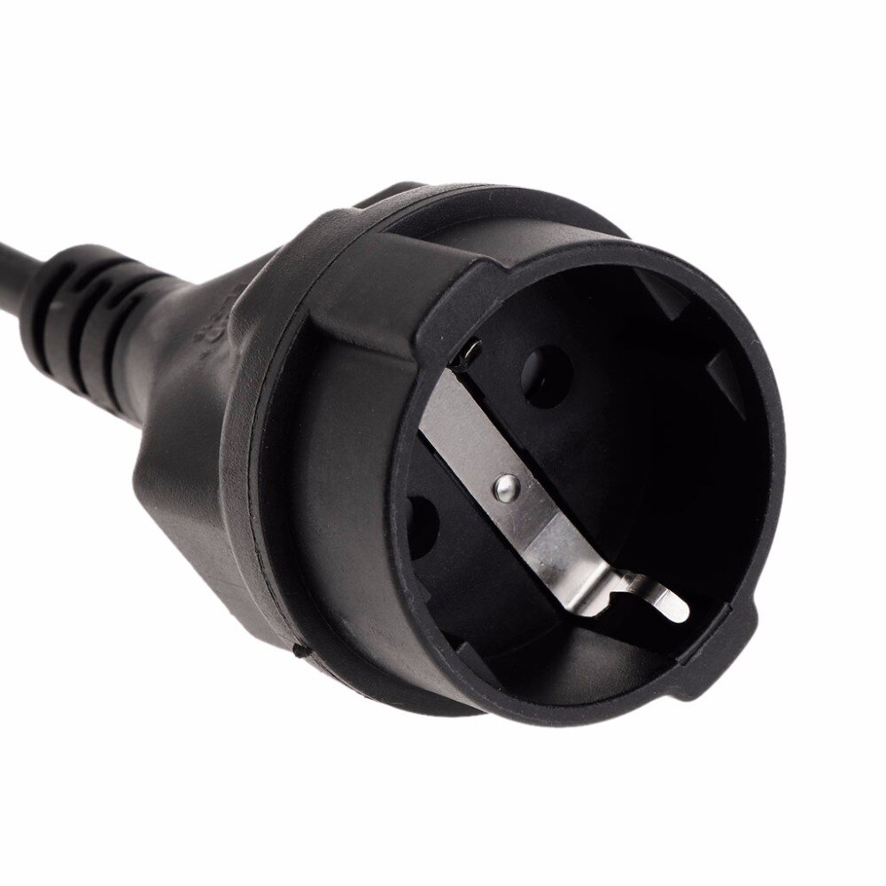 UPS/PDU Cable de alimentación IEC 320 C14 hombre a CEE7 Europea Cable adaptador hembra 35CM