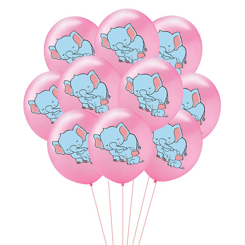 Baby Party Decoraties Leuke Olifant Ballonnen Baby Douche Olifant Banner Doop DIY Decor Oh Baby Jongen Meisje Verjaardag