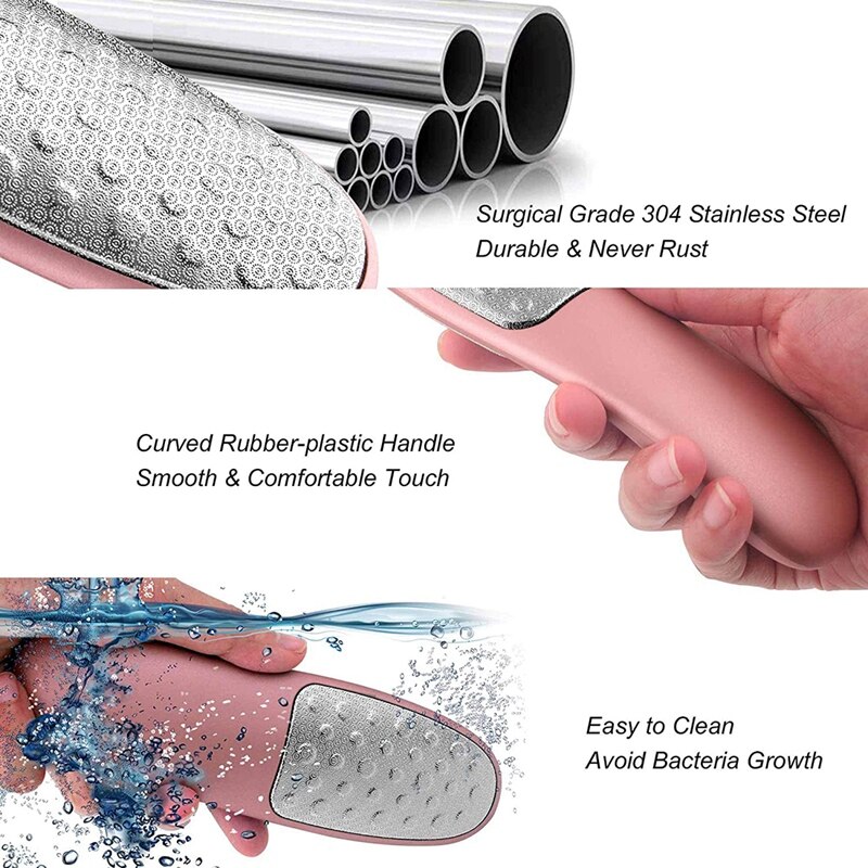 Double-Sided Sander, Foot Sander Ergonomic Handle, the Best Foot Sander, Suitable for Dead Skin