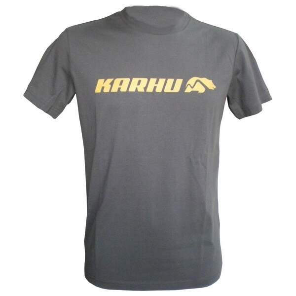 Heren Korte Mouw T-shirt Karhu T-PROMO 2 Grijs (Maat S)