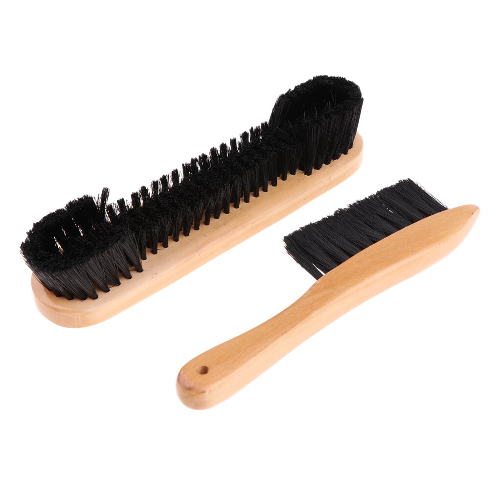 9 Inch Pool Table Rail Brush Wooden Handle And Felt Cleaner Cleaning Tool