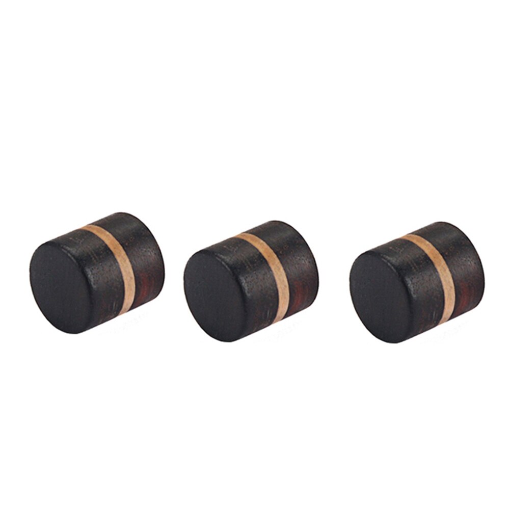 3Pcs Houten Gitaar Tone Volumeknop Muziek Instrument Vervangende Onderdelen Gitaar Tone Volumeknop Muziek Instrument