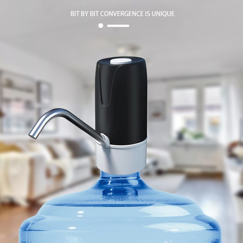 Water Fles Pomp Usb Opladen Automatische Drinkwater Pomp Draagbare Elektrische Water Dispenser Schakelaar Voor Water Pompen Apparaat