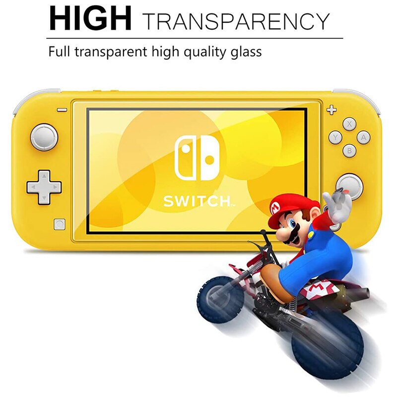 Acepril Beschermende Glas Voor Nintendo Schakelaar Lite Gehard Glas Screen Protector Voor Schakelaar Lite Case Accessoires Screen Film