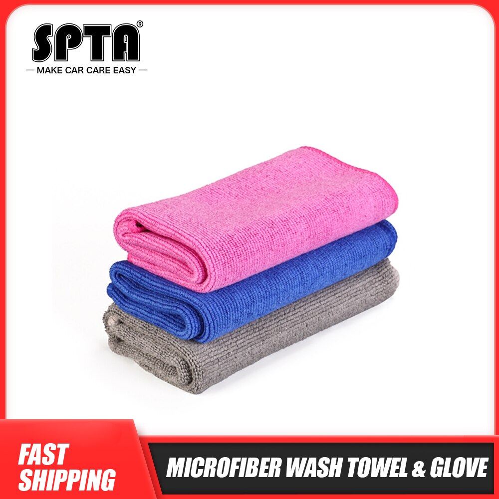 Paño de barro para lavado de coches SPTA, paño de arcilla mágica para pulido de coches, toalla para lavado de coches, fuerte descontaminación y toalla de punto negro